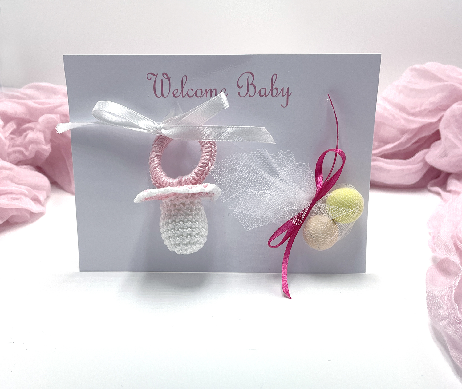 Welcome Baby Πιπίλα Κοριτσάκι