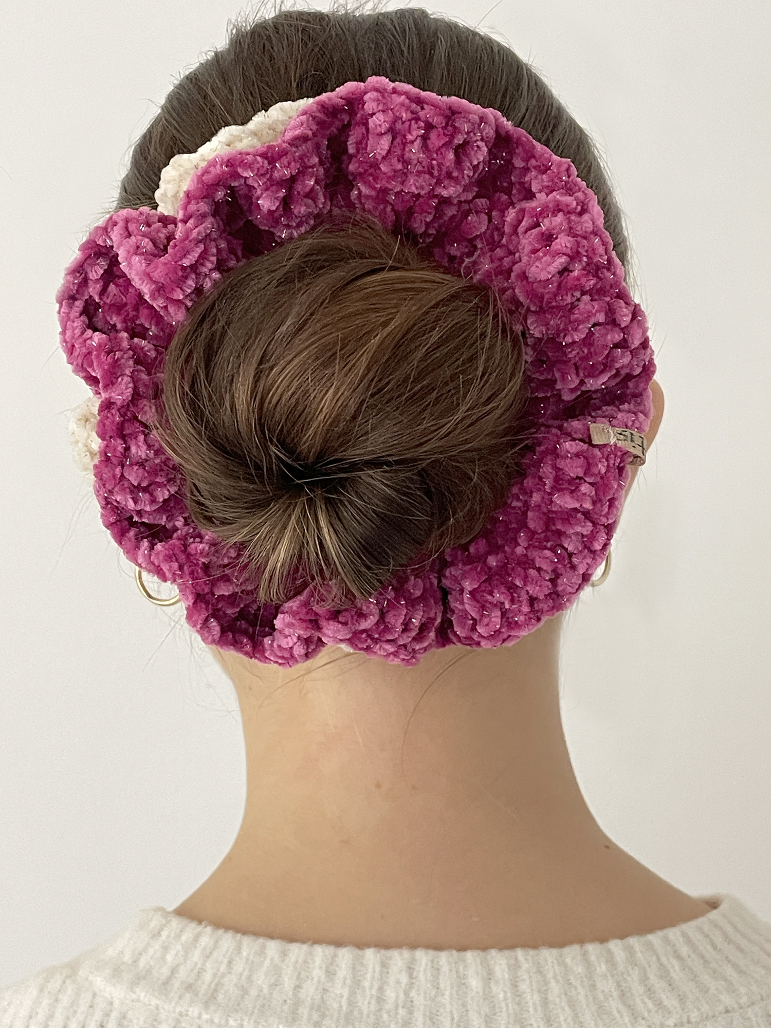 Scruncie Βελούδινο Δίχρωμο