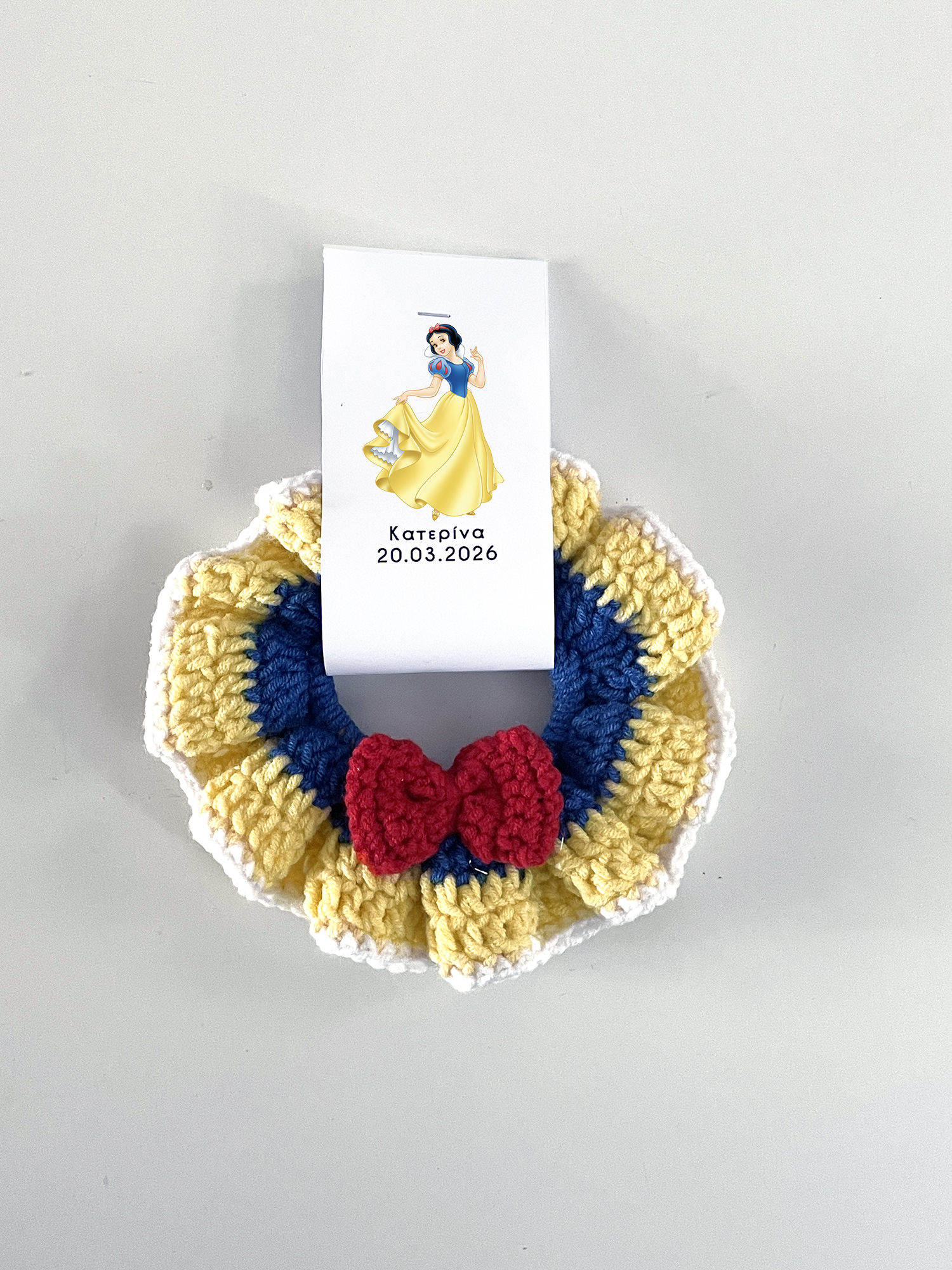 Scrunchie Χιονάτη