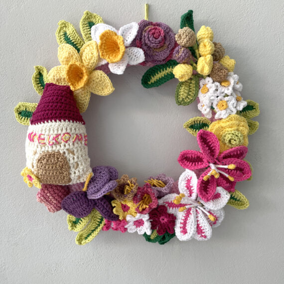 Aνοιξιάτικο Στεφάνι Welcome