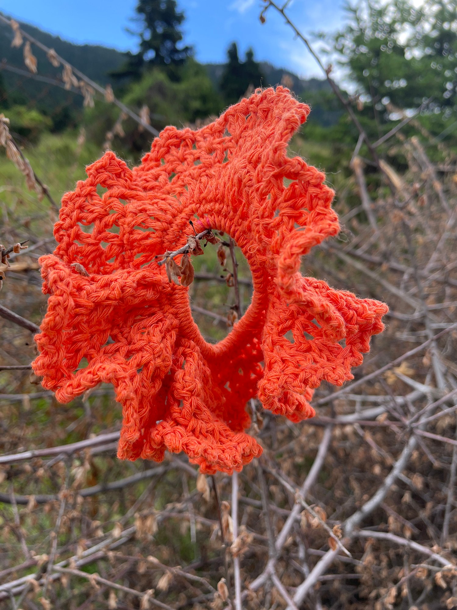 Δαντελένιο Scrunchie