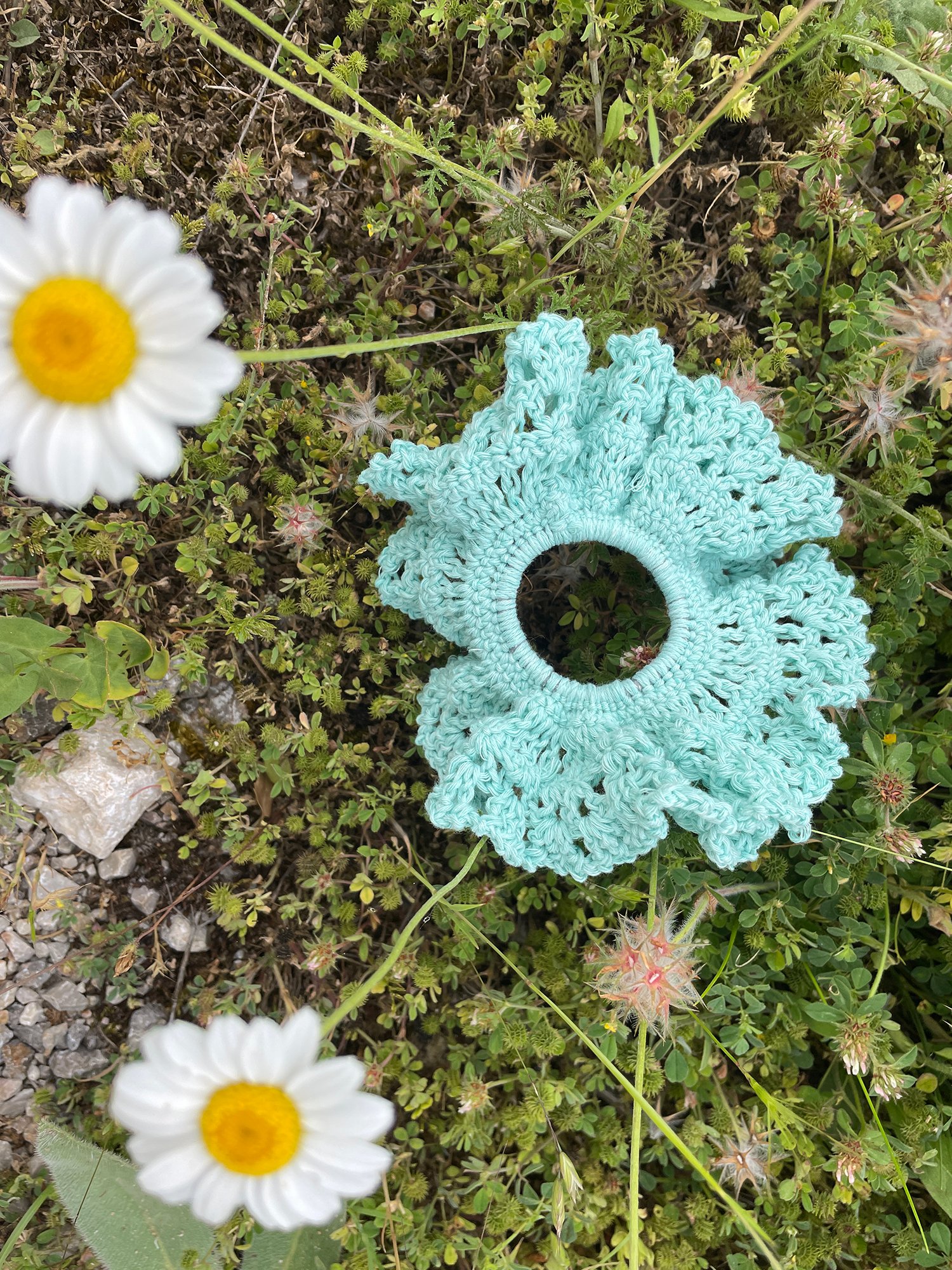 Δαντελένιο Scrunchie