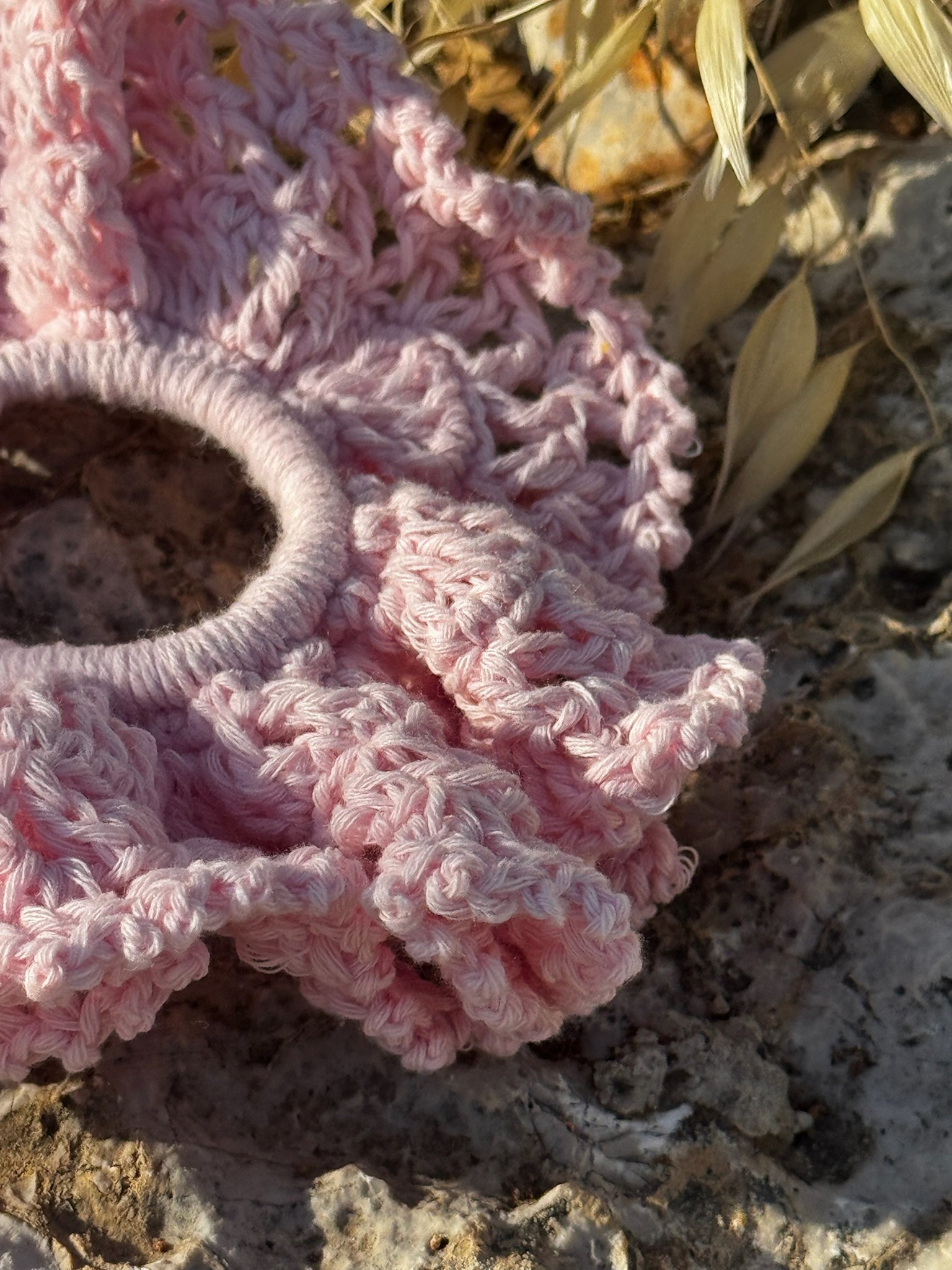 Δαντελένιο Scrunchie