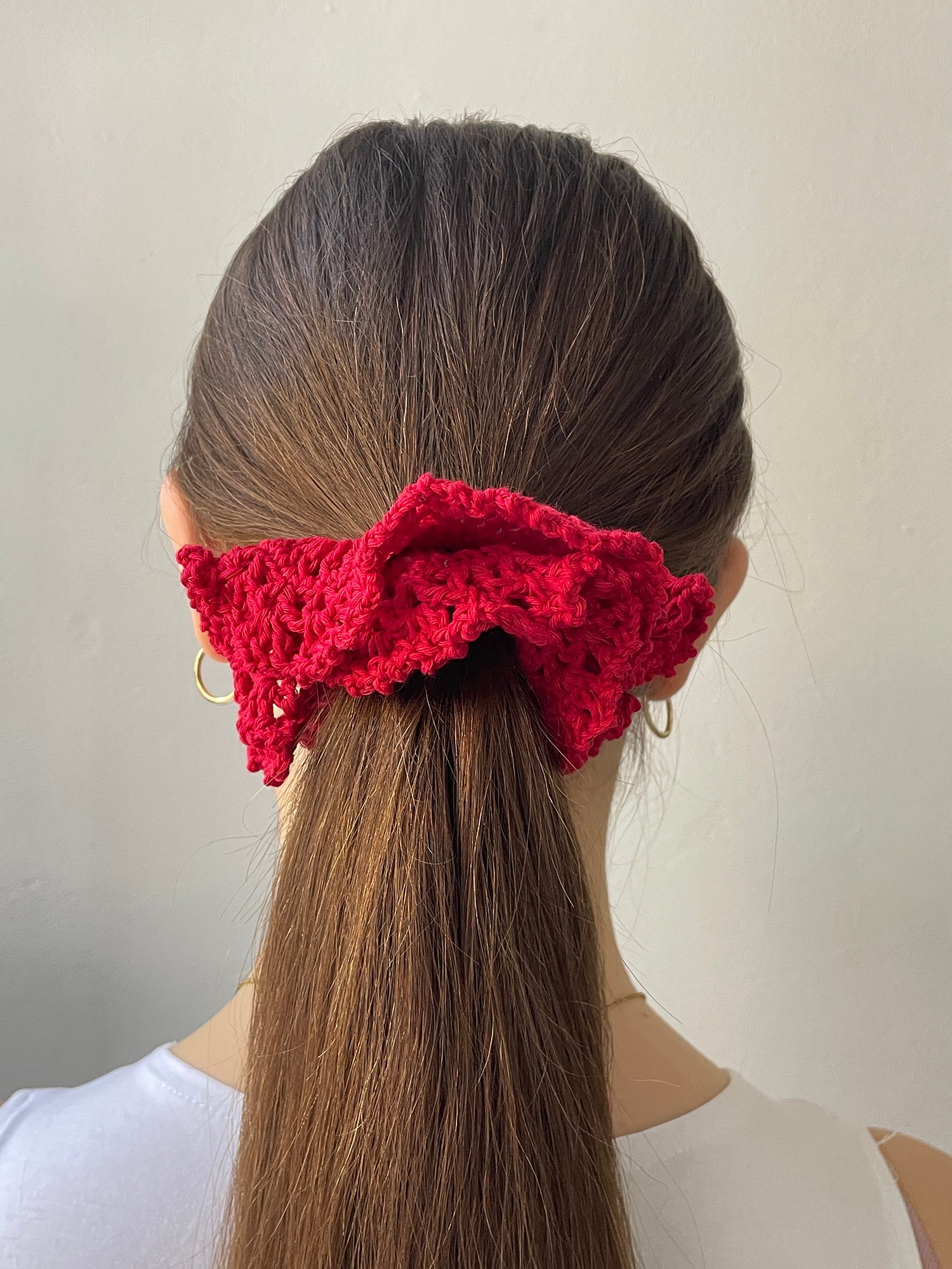 Δαντελένιο Scrunchie